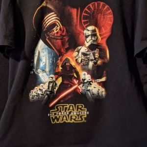 Star Wars The Force Awakens Graphic T-shirt 2XL